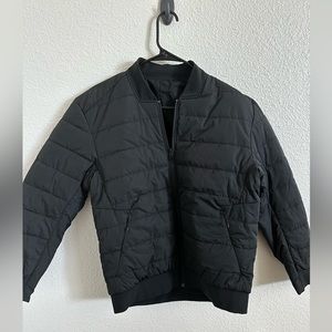 Mens reversible bomber jacket